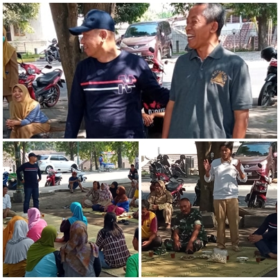 Kerja Bakti Senen Pon Lapangan Karang