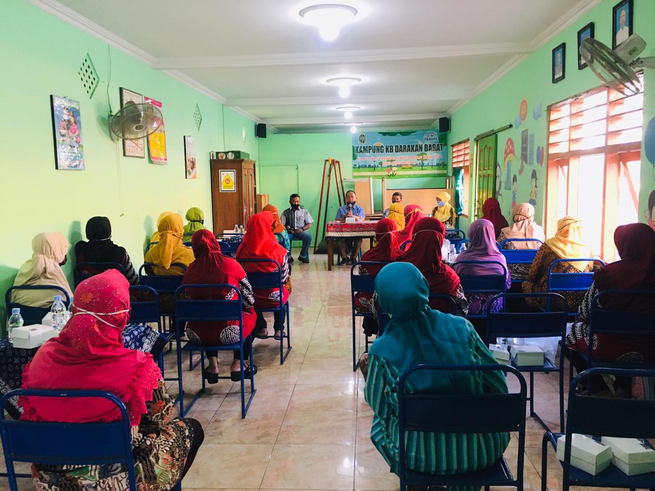 Rapat pertemuan Kampung KB  RW 13   Darakan Prenggan