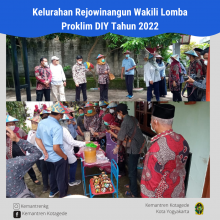 Kelurahan Rejowinangun Wakili Lomba Proklim DIY Tahun 2022