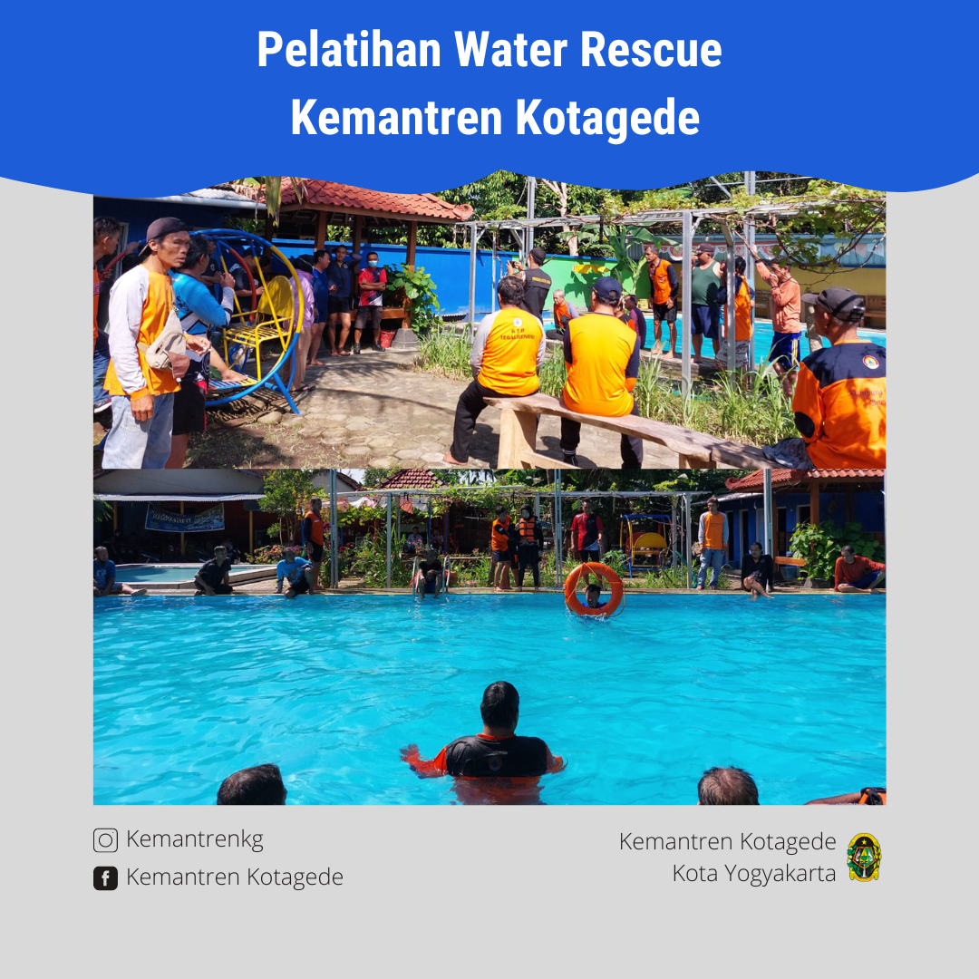 Pelatihan Water Rescue Kemantren Kotagede