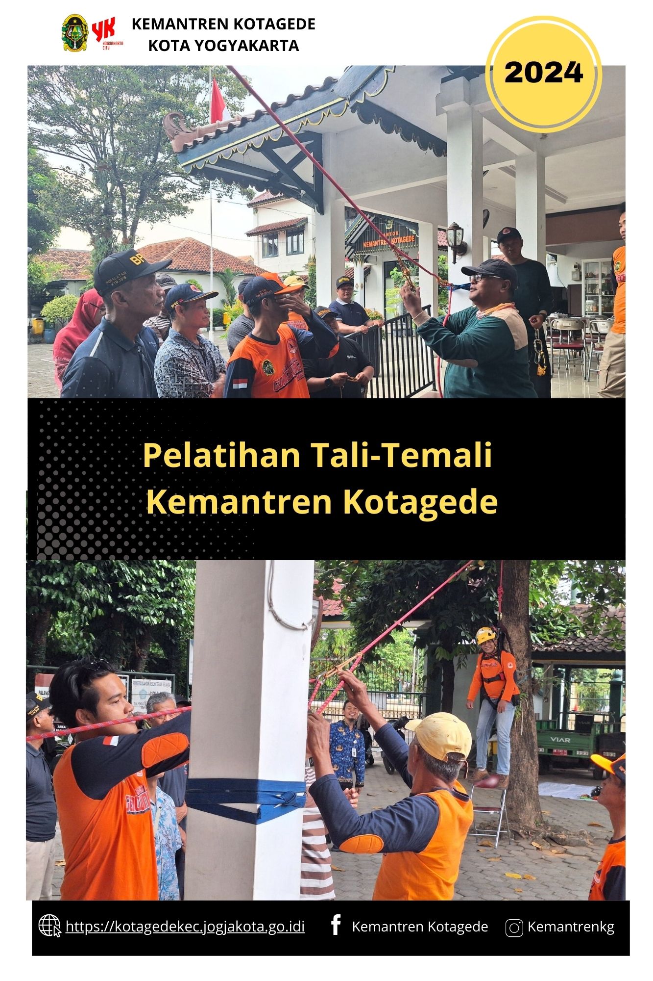 Pelatihan Tali-Temali Kemantren Kotagede