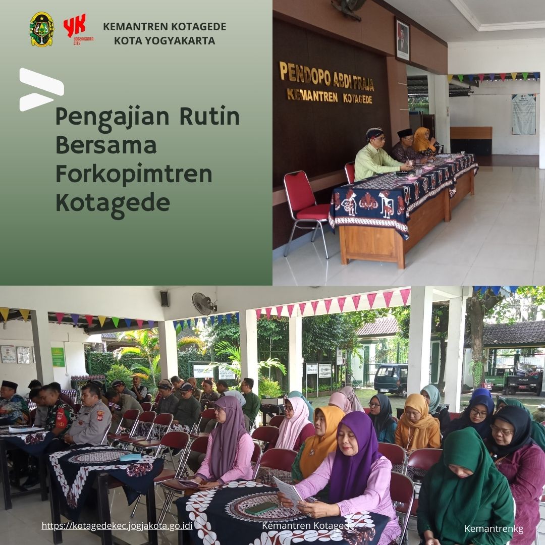 Pengajian Rutin Bersama Forkopimtren Kotagede